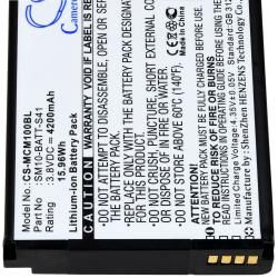 akumulátor pro M3 Mobile SM10 SM10LTE čtečka čárových kódů Typ SM10-BATT-S41__2