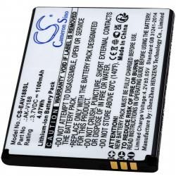 akumulátor pro Seniorenhandy Emporia Touch Smart 2, V188, Typ AK-V188