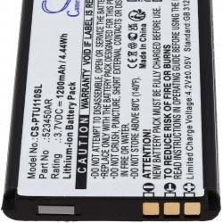 akumulátor pro Seniorenhandy Panasonic KX-TU110, KX-TU110 EXB__2