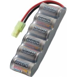 Akupack NiMH Conrad Energy 2/3 A, 7,2 V, 1300 mAh, Side by Side, Mini-Tamiya