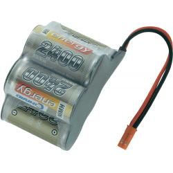 Akupack přijímače NiMH Conrad Energy Sub-C, 6 V, 2400 mAh, Hump, BEC