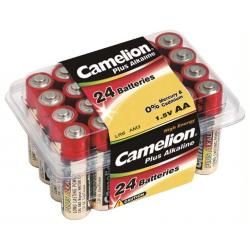 alkalická tužková baterie AA 24ks v boxu - Camelion Plus