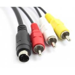 AV kabel pro Sony videokamery (S-Video a 3RCA)__1