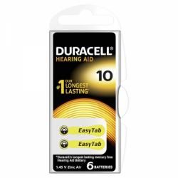baterie do naslouchadel naslouchadel 10DS 6ks v balení - Duracell