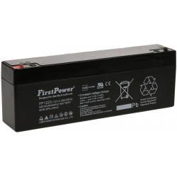 FirstPower náhradní aku FP1223 nahrazuje Multipower MP2.3-12, MP2.2-12 VdS 12V 2,3Ah originál