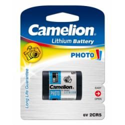 foto baterie 2CR5M 1ks v balení - Camelion