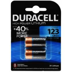 foto baterie DL123A 2ks v balení - Duracell Ultra