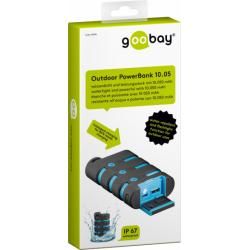 Goobay Outdoor powerbanka USB pro iPhone 6/iPhone 6S/Galaxy S7,vodotěsná 10,05Ah__2