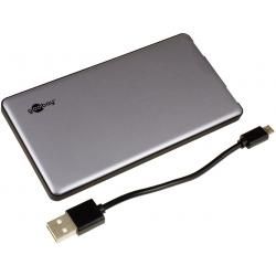 Goobay Quickcharge powerbanka nabíječka s Micro-USB & USB C vč. Micro USB kabel originál