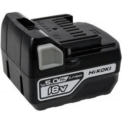 HiKOKI aku BSL1850C, neue Bauform Li-Ion, 5,0Ah 18V originál