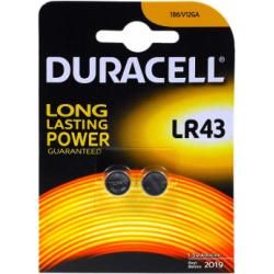 Knoflíková baterie LR43 LR1142 AG12 V12GA 2ks v balení - Duracell originál