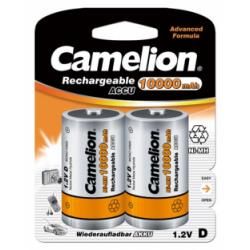 Nabíjecí baterie HR20 Monočlánek D 2ks v balení 10000mAh - Camelion originál