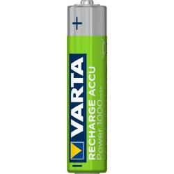 Nabíjecí baterie mikrotužková AAA HR03 LR03 NiMH 4ks v balení 1000mAh - Varta Power__1