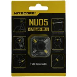 Nitecore NU05 Mini LED Signal-Leuchte, Outdoor svítidlo, Stirnlampe, weiß o. rot originál__3