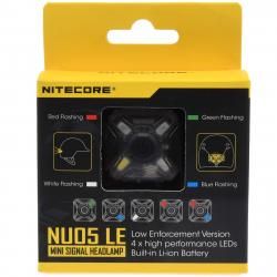 Nitecore NU05LE Mini LED Signal-Leuchte, Outdoor svítidlo, Stirnlampe, Micro-USB originál