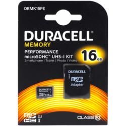paměťová karta Duracell microSDHC 16GB UHS-I s adaptérem (doprava zdarma u objednávek nad 1000 Kč!)