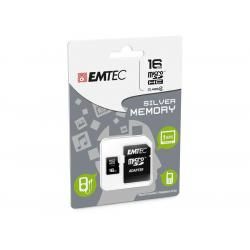 Paměťová karta EMTEC microSDHC 16GB blistr Class 4 (doprava zdarma u objednávek nad 1000 Kč!)