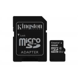 paměťová karta Kingston microSDHC 16GB blistr Class 10 (doprava zdarma u objednávek nad 1000 Kč!)