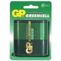 Plochá baterie GreenCell 312G 4,5V GP