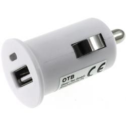Powery autonabíječka s USB Anschluss 1A bílá