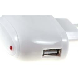 Powery nabíječka s USB výstupem 1A 5V bílá__2