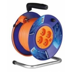PVC prodlužovací kabel na bubnu - 4 zásuvky 25m (doprava zdarma!)