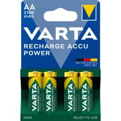 Varta aku tužková AA HR06 Pre-charged 1,2V 2100mAh 4ks balení originál