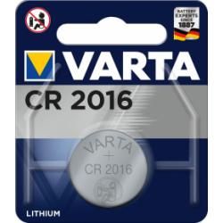 VARTA litiový knoflíkový článek, baterie CR 2016, IEC CR2016, nahrazuje také DL2016, 3V 1ks balení o