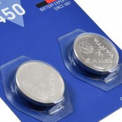 Varta litiový knoflíkový článek CR2450 DL2450 3V 2ks balení originál__2