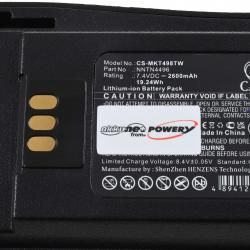 vysokokapacitní pro Motorola CP150  CP200/PR400 Typ NNTN4970A Bauform beachten!__2